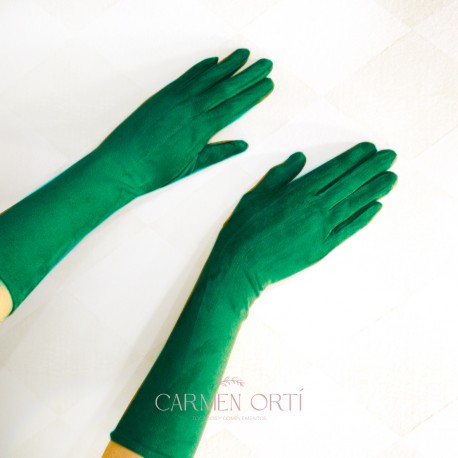 GUANTES VERDE